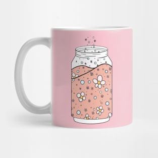 Colored Floral Fizz Mug